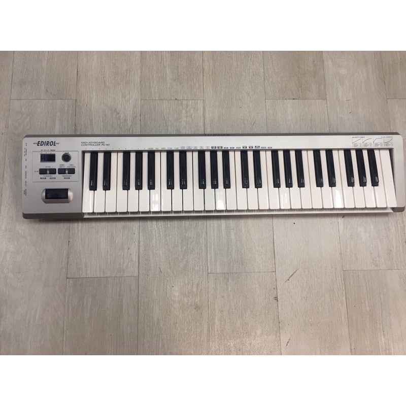 usb midi keyboard controller Edirol รุ่น PC50 มือสอง Shopee Thailand