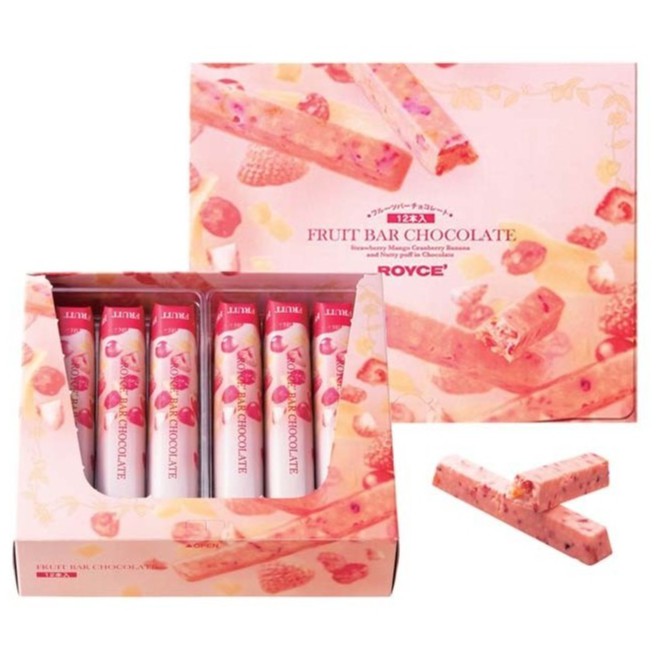 Royce' FRUIT BAR CHOCOLATE (12PCS) Shopee Thailand
