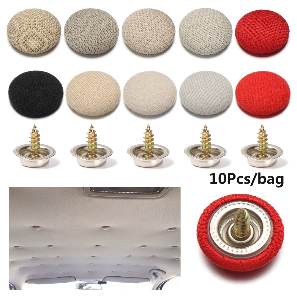 New Car Interior Ceiling Cloth Fixing Screw Car Roof Fixed Buckle Snap