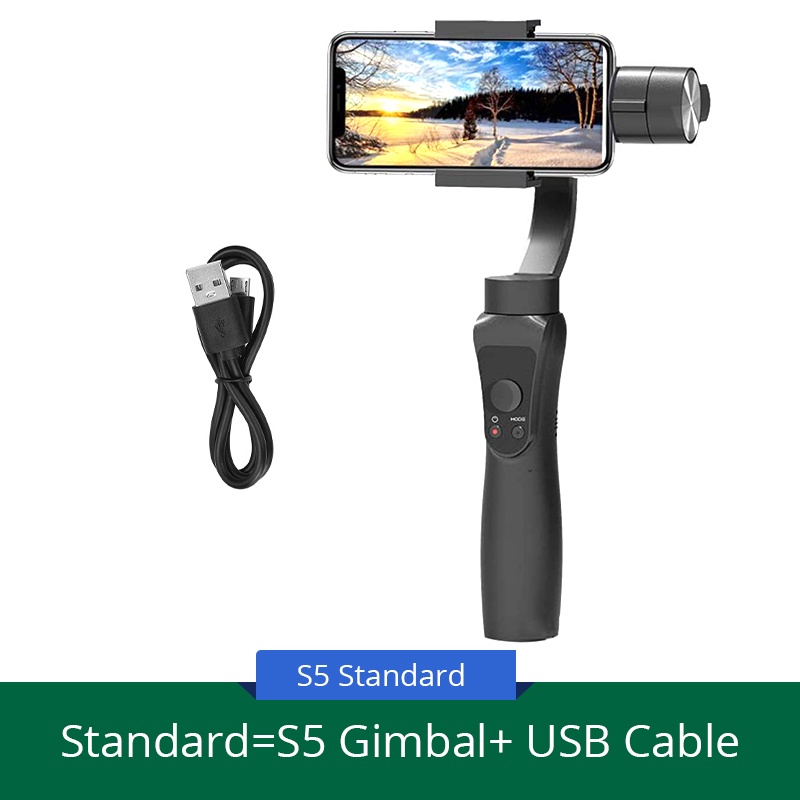 3 Axis Handheld Gimbal Stabilizer For iPhone 13 Pro/Samsung/Xiaomi