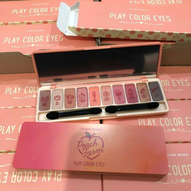 พร้อมส่ง Etude House Play Color Eyes Peach Farm Shopee Thailand