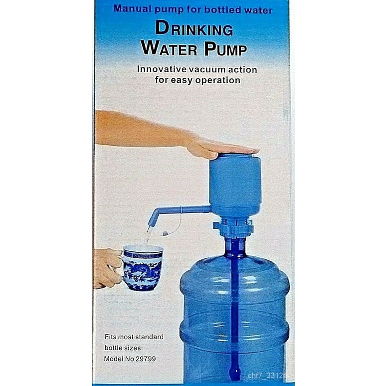 Drinking Water HAND PUMP for 5 GALLON JUG / 8 Ounces of Water in
