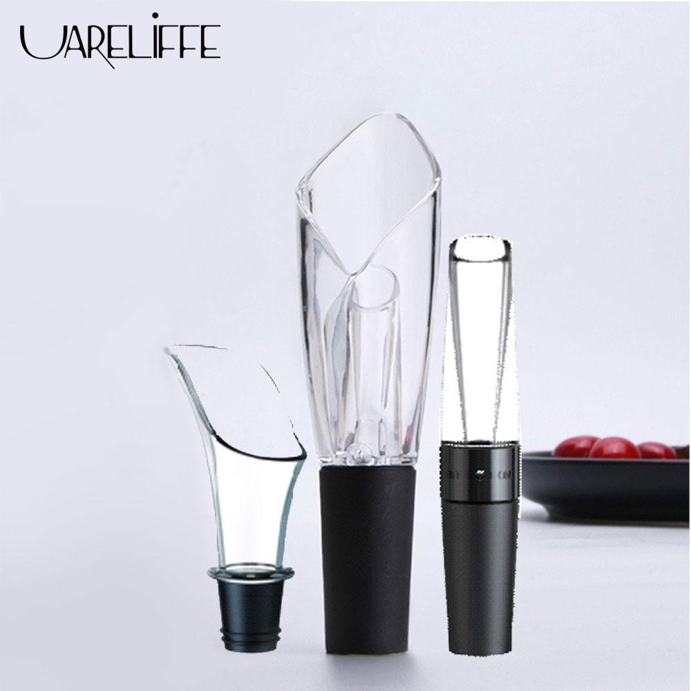 Uareliffe Mini Red Wine Dispenser Portable Wine Aerating Pourer 2 in 1