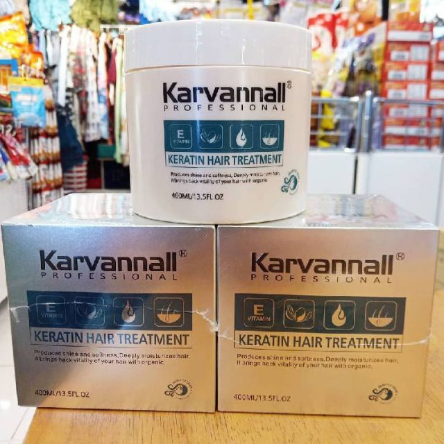 KARVANNALL PROFESSIONAL KERATIN HAIR TREATMENT 400 ml. Shopee Thailand
