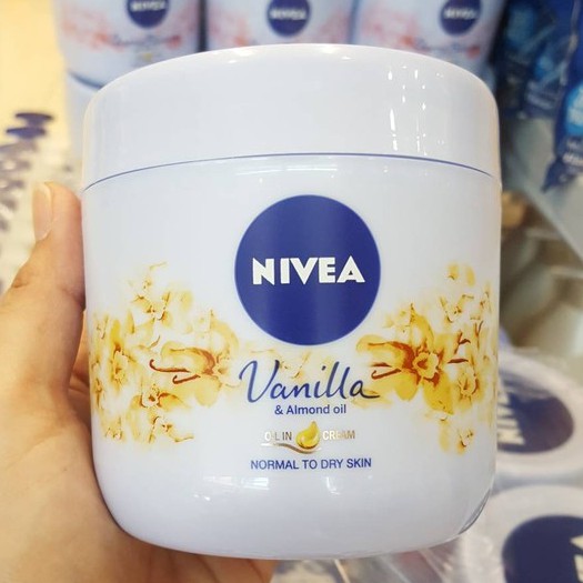 Nivea Vanilla & Almond Oil Body Cream 400ml.(Made in Germany) Shopee Thailand