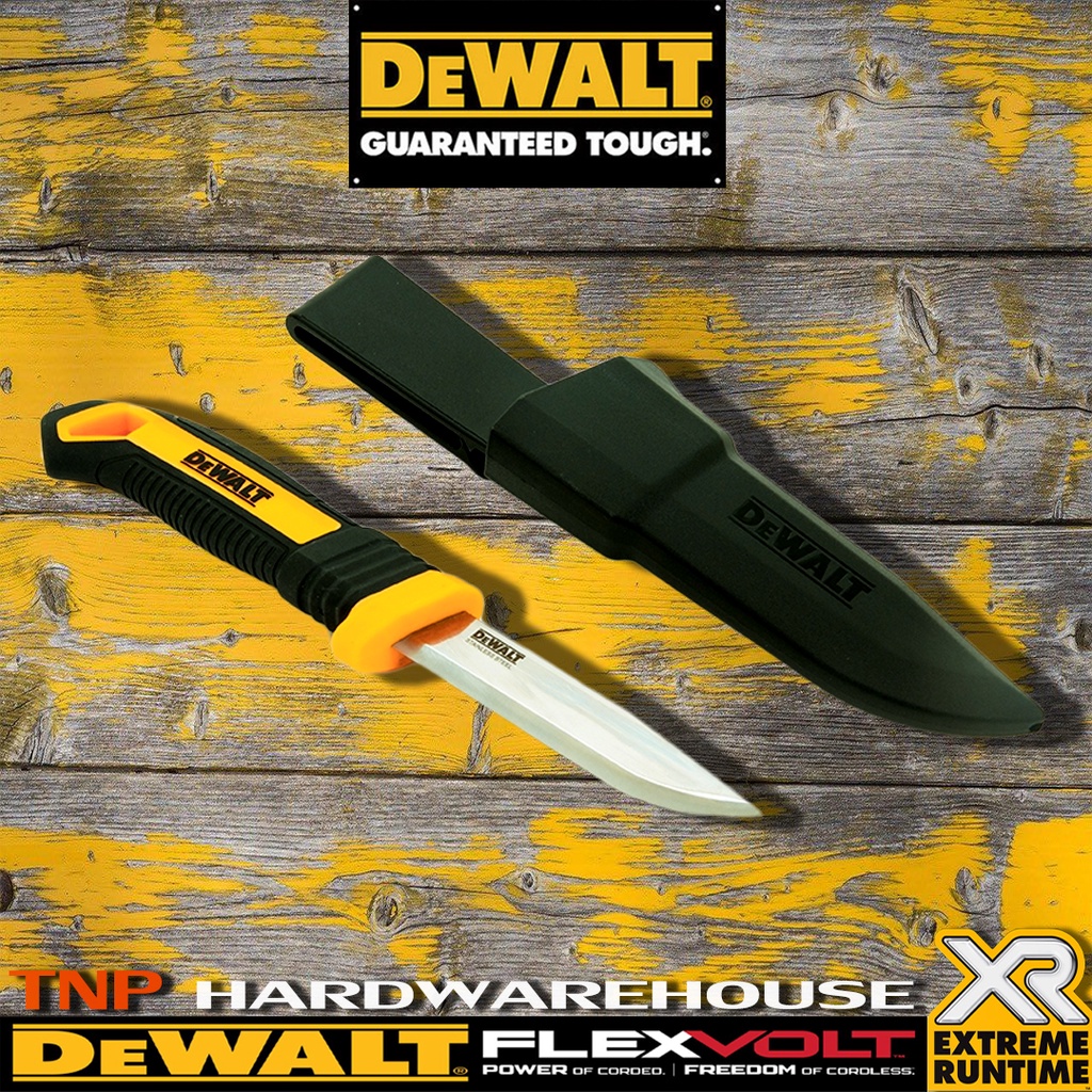 DEWALT มีดพกพร้อมปลอก รุ่น DWHT110354 Shopee Thailand