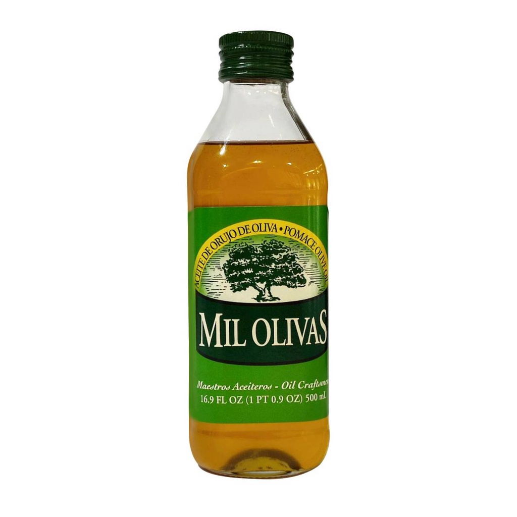 น้ำมันมะกอกโพมาซ 500 มิลลิลิตร (Ketoคีโต) “MIL OLIVAS” BRAND POMACE