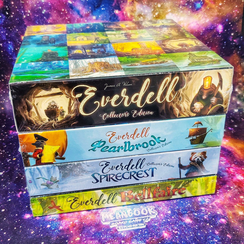 Everdell "Kickstarter" Collector Edition + All Expansion Board Game Shopee Thailand