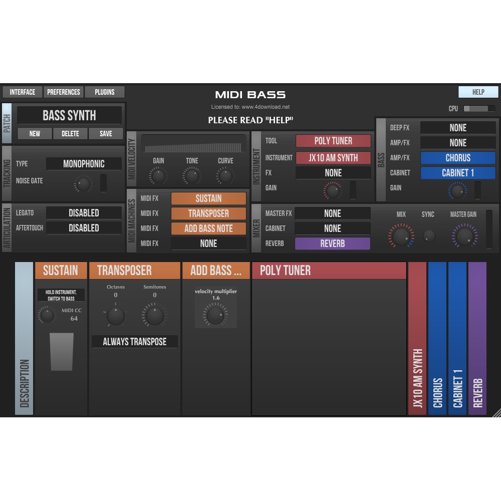 Jam Origin MIDI Guitar & MIDI Bass v2.2.1 Full version Shopee Thailand