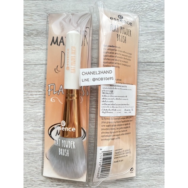 ปกติ 150 CHANEL2HAND99 essence FLAT POWDER BRUSH แปรงปัดแป้ง แปรงปัด