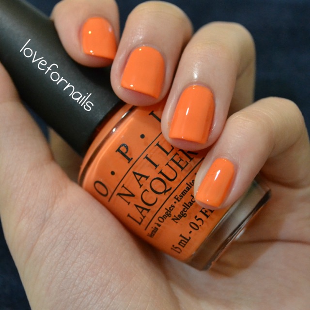พร้อมส่ง OPI In My Back Pocket (NL B88) ยาทาเล็บสีส้ม Tangerine จี๊ดๆ