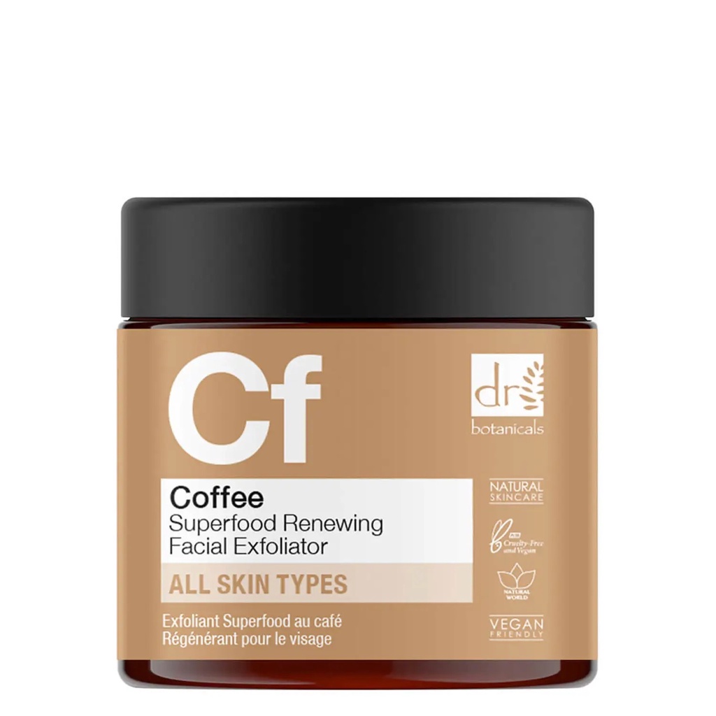 พร้อมส่ง ของแท้ Dr Botanicals Coffee Superfood Renewing Facial