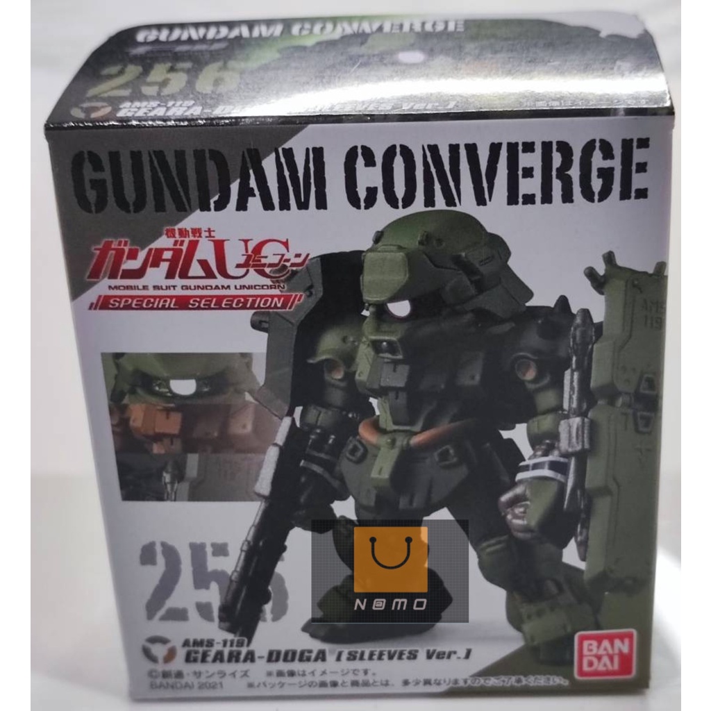 FW Gundam Converge UC 256 Geara Doga (Sleeves Ver.) Shopee Thailand