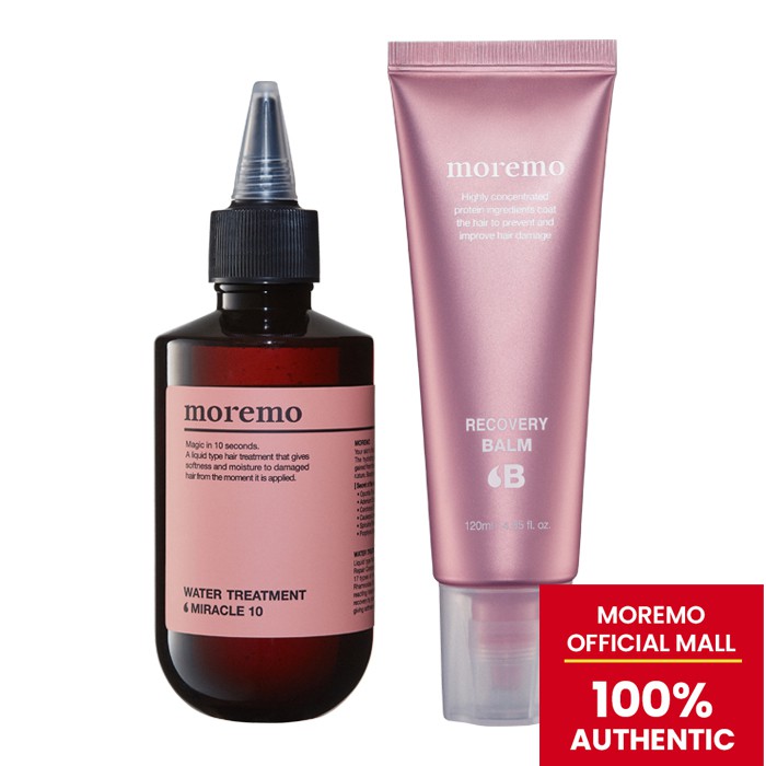 moremo water treatment(200ml)+Recovery Balm B(120ml)[Dry hair care/Heat