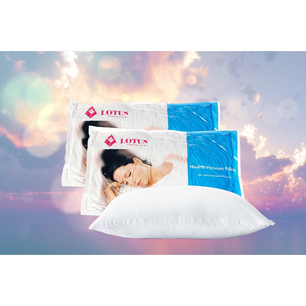 หมอนหนุนสุญญากาศ รุ่น Health Vacuum Pillow Shopee Thailand