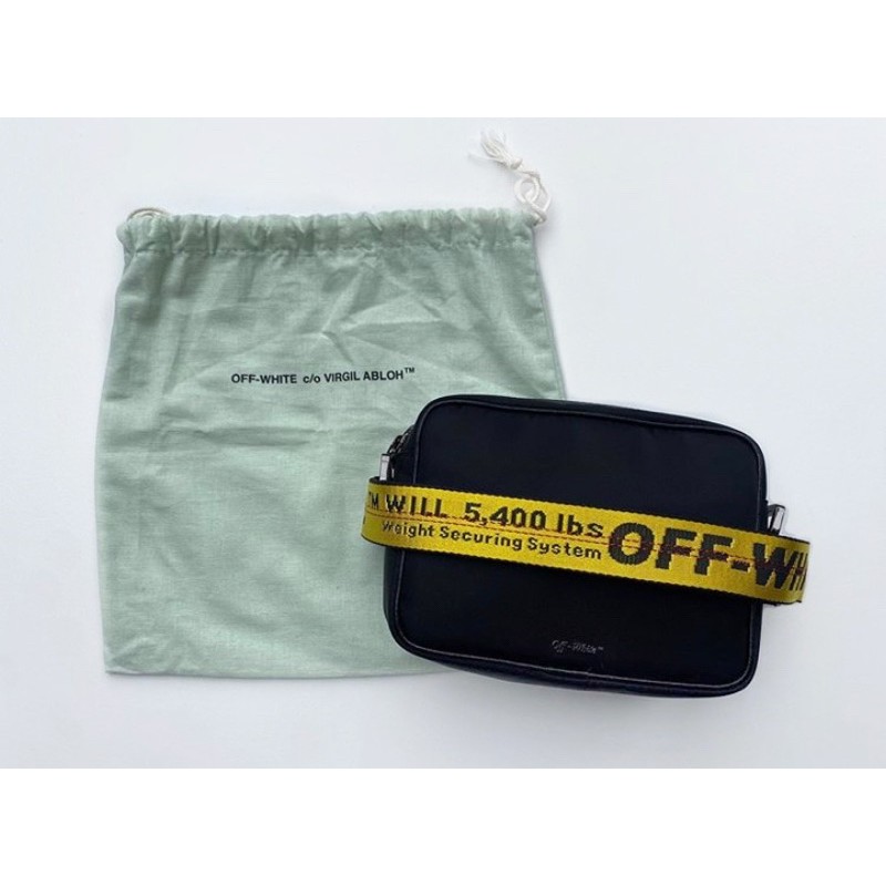 OffWhite Crossbody Nylon Bag Shopee Thailand
