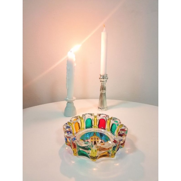 ที่เขี่ยบุหรี่ Toyo glassware ashtray roller Made in Japan Shopee