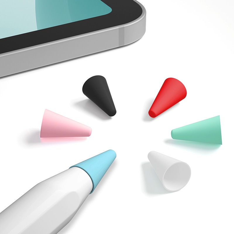 เคสปลายปากกาสไตลัส โลหะ กันลื่น สําหรับ Apple Pencil Tip Case 1st 2nd