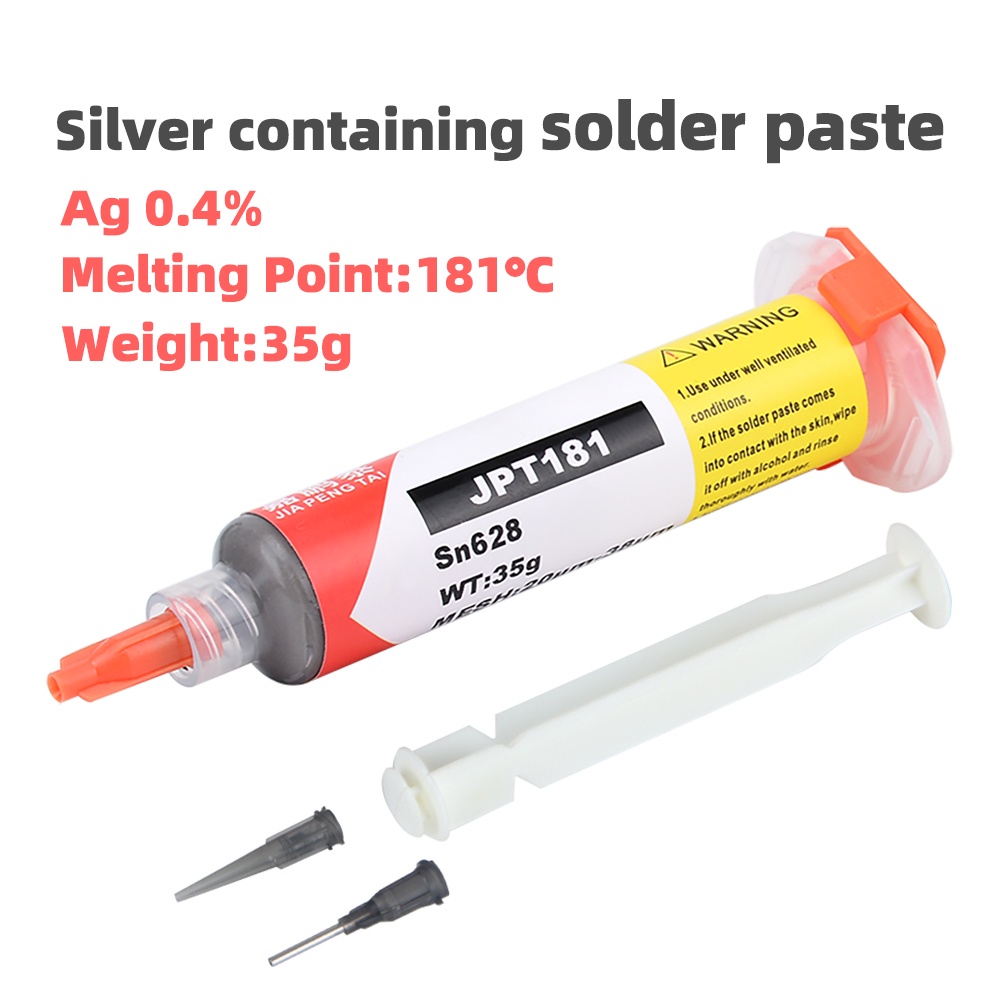 Silver Solder Paste For Soldering For PCB IC Medium Temperature Mobile