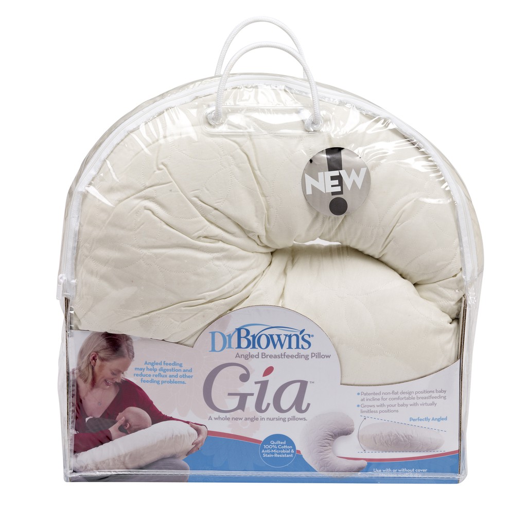 Dr.Brown's DRBS4011 หมอนรองให้นม Gia Nursing Pillow Shopee Thailand