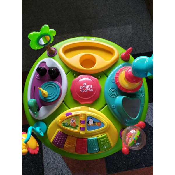 (สินค้ามือสอง) โต๊ะกิจกรรม Bright Starts รุ่นยอดฮิต Zippity Zoo 3in1