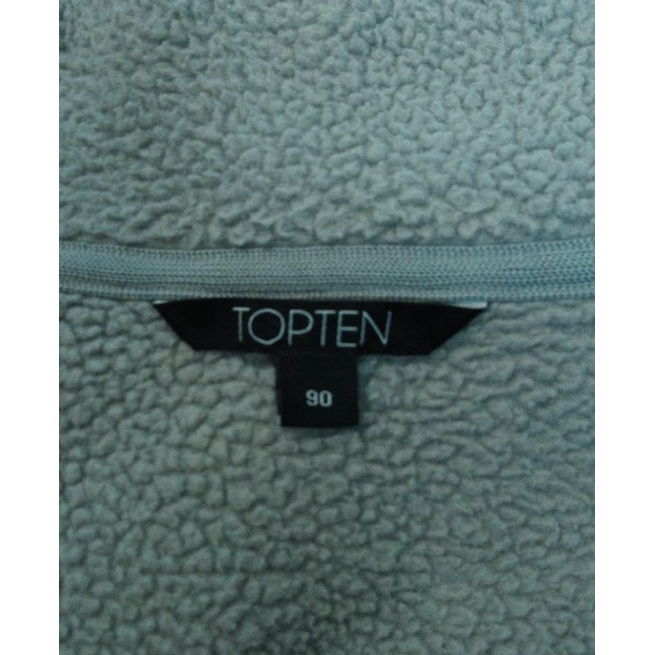 TOPTEN Jacket Fleece เสื้อกันหนาวมือสองสำหรับผู้ชาย Shopee Thailand