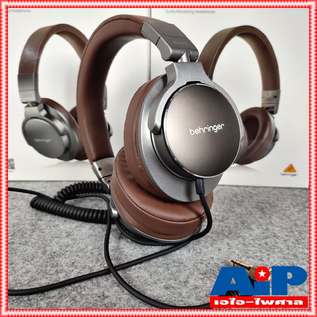 BEHRINGER BH-470 หูฟัง BH470 HEADPHONE BH 470 หูฟังครอบหู มอนิเตอร์