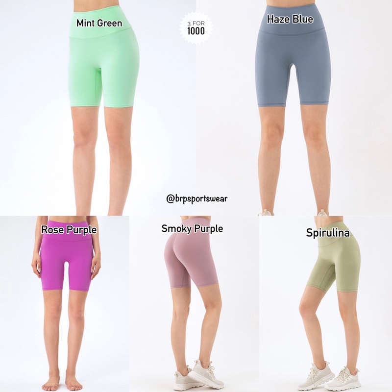 Brp ขาสั้นเอวสูง สม๊อคก้น ยาว17” รุ่น DS113 Shopee Thailand