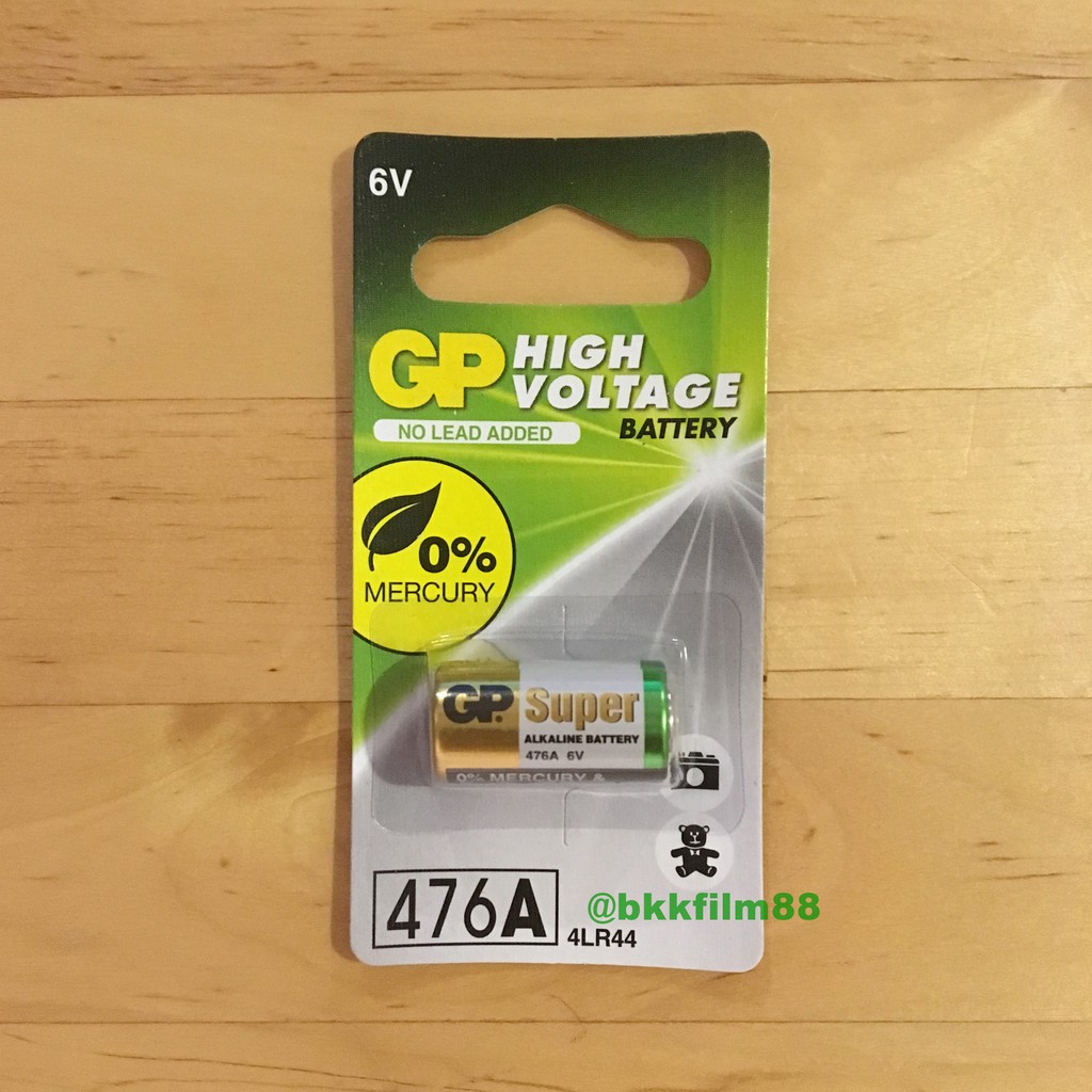 ถ่าน GP 4LR44 6V Alkaline Battery 476A ถ่านกล้อง Shopee Thailand