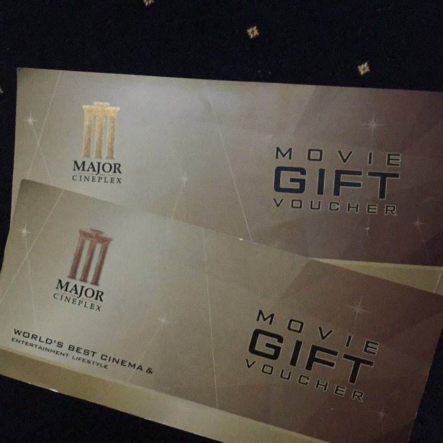 Movie ticket Major Cineplex ( movie gift voucher) Shopee Thailand