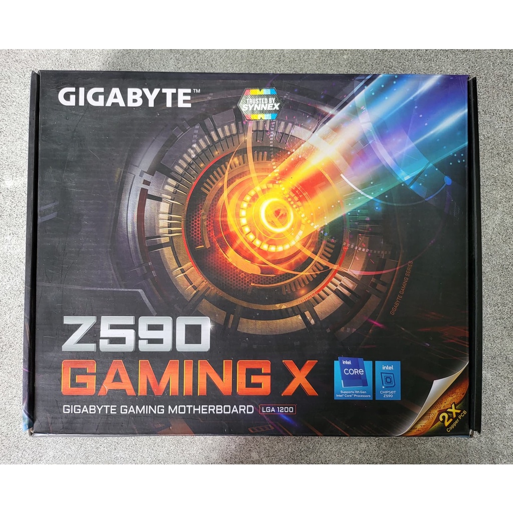 Motherboard Gigabyte Z590 Gaming X มือสอง ประกันยาว ถึงเดือน3 ปี 2024