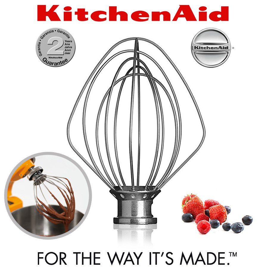 หัวตะกร้อตีไข่ สำหรับเครื่องตีkitchenaid KitchenAid K45WW Wire Whip for