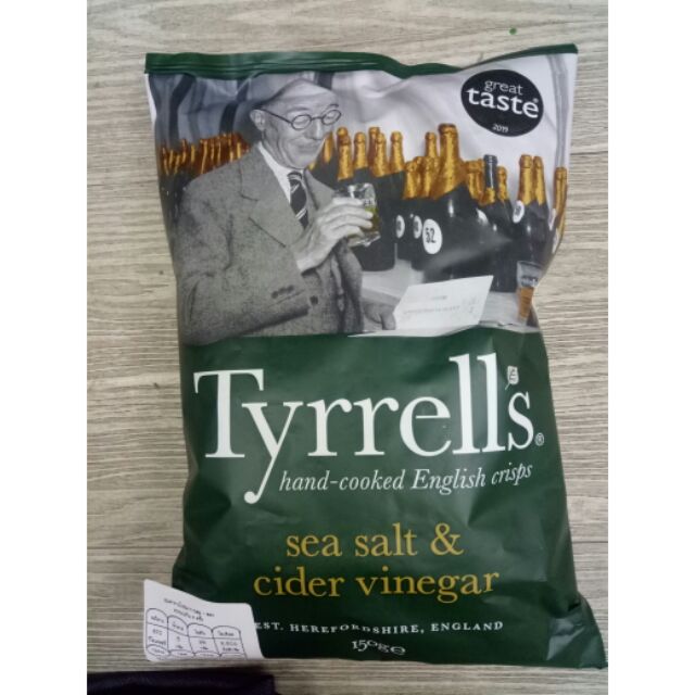 Tyrrells Cider Vinegar&Sea Salt 150g. Shopee Thailand