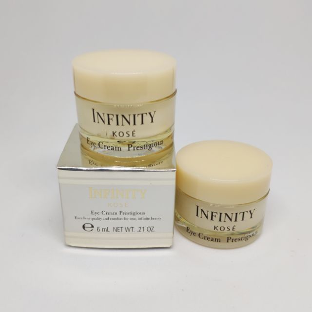 INFINITY KOSÉ EYE CREAM PRESTIGIOUS 6 ml. อายครีมย้อนวัยขนาดทดลอง
