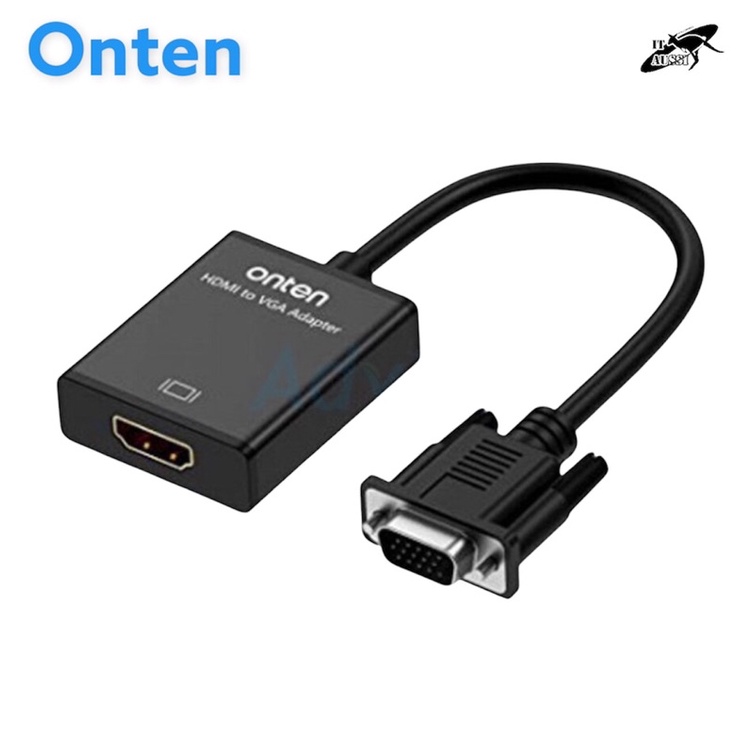 Converter HDMI TO VGA AUDIO ONTEN (OTN7557A) Shopee Thailand