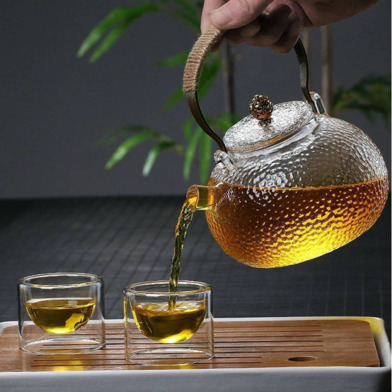 ถ้วยแก้วใสสองชั้น ขนาด 60 ml. DoubleLayer Transparent Glass Small