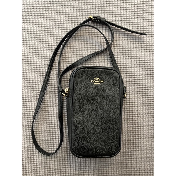 Coach North/South Zip Crossbody Black Shopee Thailand