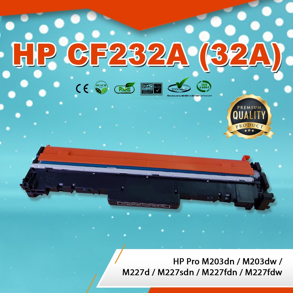 CF232A/CF232 (32A) HP ดรัม ตลับDRUM เทียบเท่า ใช้กับ HP LaserJet Pro
