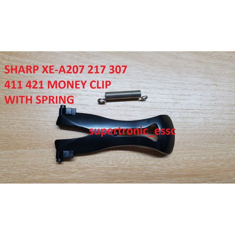 (อะไหล่) คลิปเงิน พร้อมสปริง สําหรับ SHARP XE-A207 XE-A217 XE-A307 ER