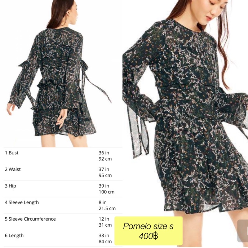 pomelo.dress.sizeS.used Shopee Thailand