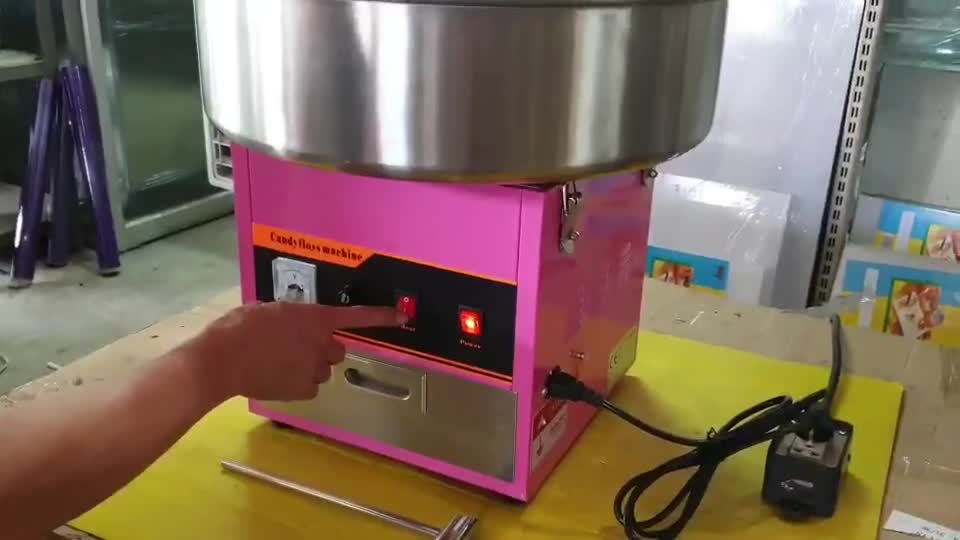 เครื่องทำขนมสายไหม เครื่องทำสายไหม เพื่อการพาณิชย์Cotton Candy machine