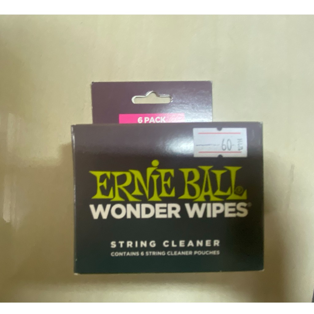 ERNIE BALL STRING CLEANER ที่เช็ดทำความสะอาดกีต้าร์ Shopee Thailand