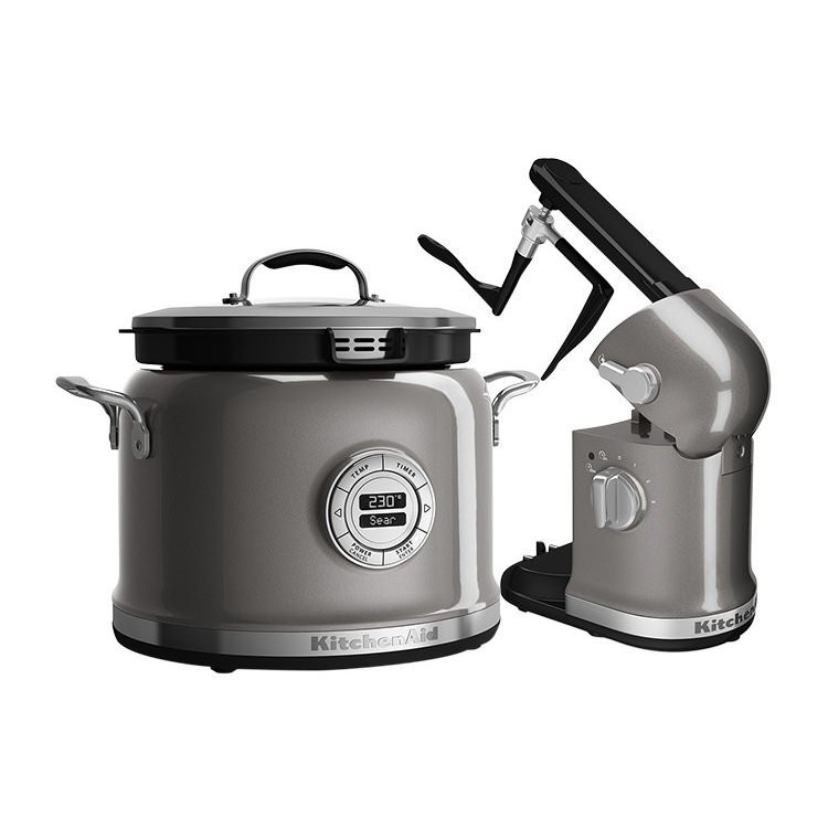 เครื่องกวนไส้ KitchenAid Multicooker & Stir Tower สี Silver 220V