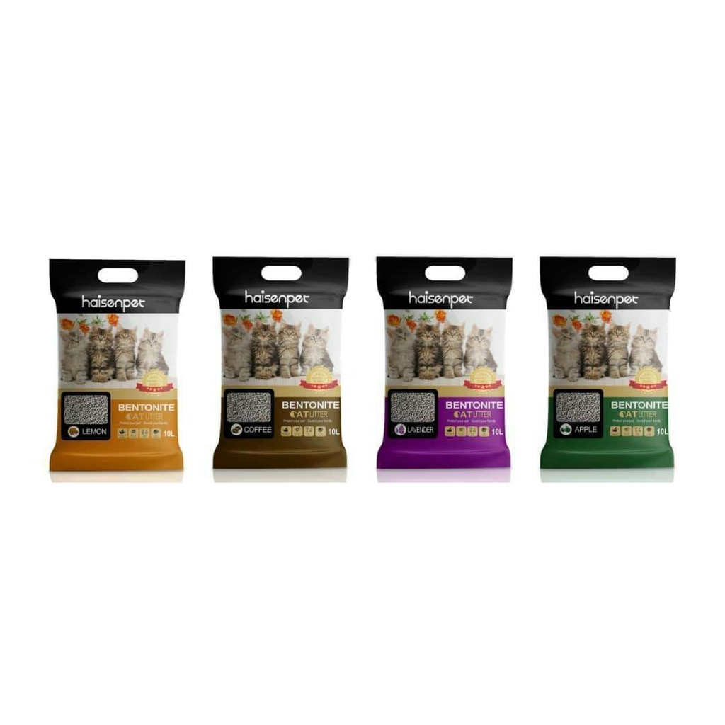 Haisen Pet Bentonite Cat Litter 10 L ทรายแมว Shopee Thailand