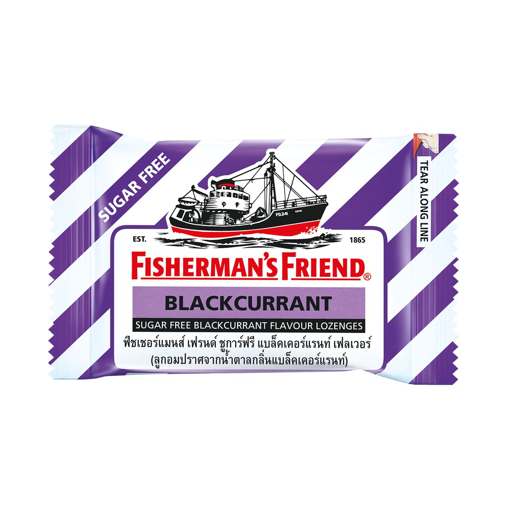 Fisherman's friend ฟิชเชอร์แมน เม็ดอม ทุกรสชาติ บรรเทาอาการเจ็บคอ Shopee Thailand