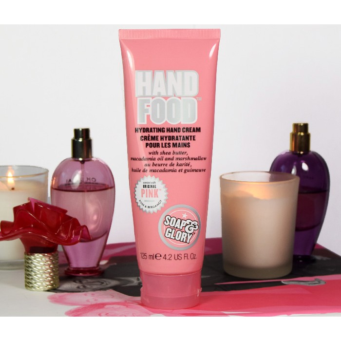 Soap&Glory Hand Food Original Pink Hydrating Hand Cream 125ml., โซพ