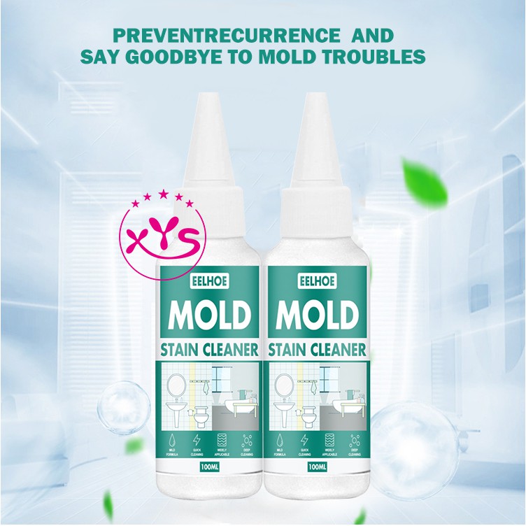 EELHOE MOLD น้ำยากำจัดเชื้อรา น้ำยาล้างห้องน้ำ อ่างล้างหน้า ห้องน้ำ เจล