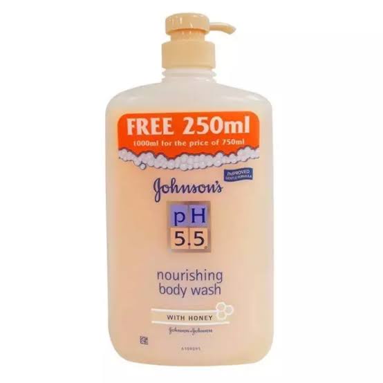 Johnson's จอห์นสัน PH 5.5 Nourishing body wash 1000 ml. Honey Shopee Thailand