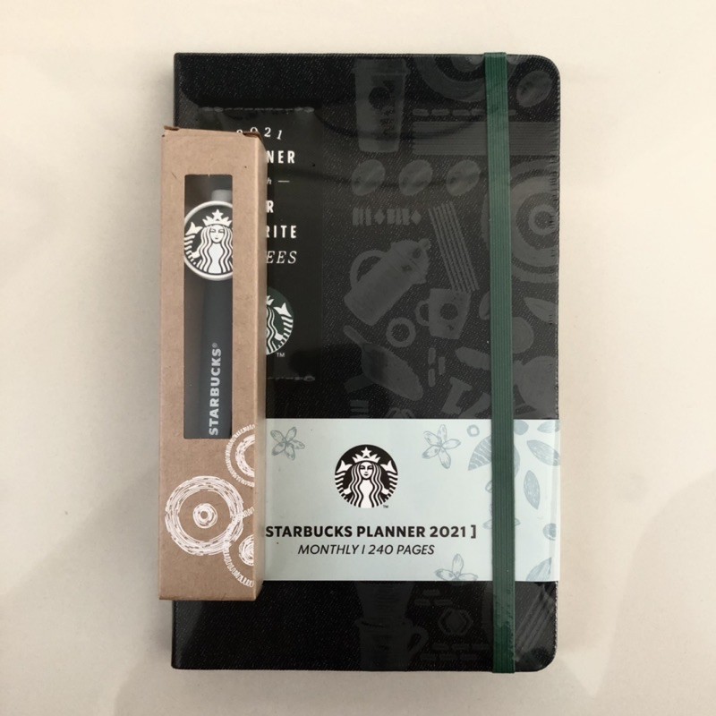Starbucks Planner 2021 สมุดบันทึก สตาร์บั๊ค Shopee Thailand