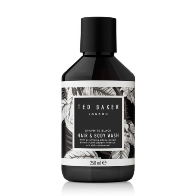 Ted Baker Hair And Body Wash Graphite Black 250ml Shopee Thailand